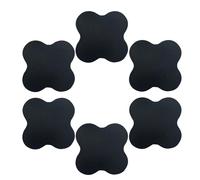 Tapis de course pour sols en bois dur - 6 pièces absorbant les chocs et réduction du bruit | Tapis d'entraînement de vélo pour rameur | Pour la maison, le bureau, l'appartement, le garage