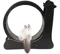 Tapis de course rond pour chat avec moquette, dispositif de perte de poids pour animaux domestiques et