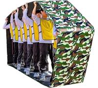 Tapis de course roulant pour la coopération en équipe, jeu de course en plein air pour le team building, les courses d'obstacles, les journées sportives et les activités parents-enfants(Kids-6M)