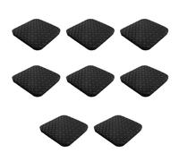 Tapis de course sans glissement - Coussinets pour tapis de course 8 x sans glissement en silicone - Anti-vibration Mats d'équipement de haute densité Réduction du bruit pour