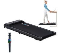 Tapis de course Thunder IDEA 101x38cm 6km/h FitShow LED Bluetooth Haut-parleur Roulettes de transport