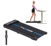 Tapis de Course THUNDER® IDEA | Vitesse régla 1-6km/h | Télécommande | Motorisé | Poids max.80kg | Écran LED | Noir