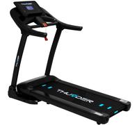 Tapis de course Thunder PHENOM-S-BLACK 120x45cm 18km/h FitShow pliable LCD