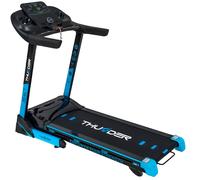 Tapis de course Thunder REACT-S-BLACK 126x45cm 18km/h FitShow pliable LCD