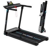 Tapis de course Thunder ULTRA BLACK 122x45cm 17km/h FitShow pliable LCD