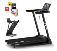 Tapis de Course ZIPRO Luma Pliable | Vitesse 12 km/h | 12 Niveaux d'Inclinaison | Connecté Kinomap & FitShow