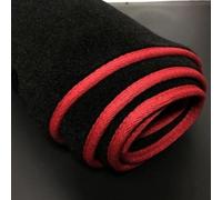 Tapis De Couverture Tableau Bord Voiture pour Volvo S80L 2012-2015 Conduite À Droite Couvre Accessoires(Red Edge)