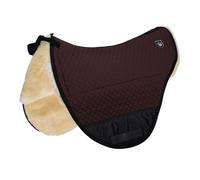 Tapis de CSO avec peau d'agneau Werner Christ Horse Spezial Marron Full