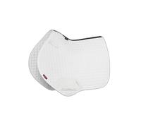 Tapis de CSO en suédine LeMieux Close Contact Blanc S/M