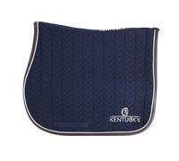 Tapis de CSO Kentucky Fishbone Leather Bleu Full