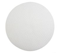 Tapis de cuiseur à riz réutilisable en silicone épais résistant aux brûlures même base de cuisson vapeur usage commercial 18-40 cm (25 cm)