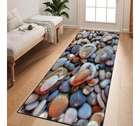 Tapis de Cuisine 3D Antidérapant 70 x 245 cm Extra Long, Aspect Vieilli, Lavable, Doux, Antidérapant, Vintage Tapis de Passage Couloir pour Salon Chambre Personnalisable, C