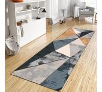 Tapis de Cuisine Antidérapant 50 x 110 cm Protection Contre Les Chocs, Rayures et Saletés, Lavable et l'huile Tapis de Sol de Cuisine pour Couloir Passage Chambre, A