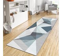 Tapis de Cuisine Antidérapant 55 x 255 cm Protection Contre Les Chocs, Rayures et Saletés, Lavable et l'huile Tapis de Sol de Cuisine pour Couloir Passage Chambre, B