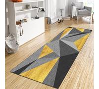 Tapis de Cuisine Antidérapant 75 x 230 cm Protection Contre Les Chocs, Rayures et Saletés, Lavable et l'huile Tapis de Sol de Cuisine pour Couloir Passage Chambre, D