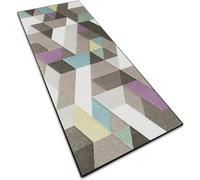 Tapis de Cuisine Antidérapant 80 x 100 cm Protection Contre Les Chocs, Rayures et Saletés, Lavable et l'huile Tapis Entrée Intérieur pour Cuisine Couloir Passage Chambre, D