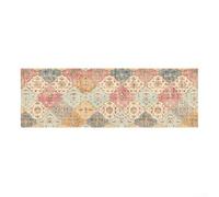 Tapis de cuisine antidérapant avec rembourrage imperméable et rembourré, conçu pour rester en place et fournir du confort sur la cuisine et le sol (rouge)