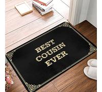 Tapis de cuisine antidérapant Best Cousin Ever - Pour chambre mignonne
