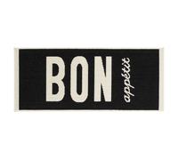 Tapis de Cuisine "Appetito" 50x120cm Noir