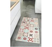 Tapis de cuisine carreaux de ciment - NAZAR RUGS - 70x180 cm - Azulejos - Multicolore