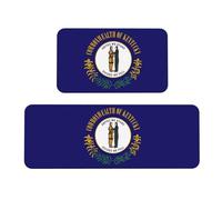 Tapis de cuisine de luxe imprimé drapeau de l'État du Kentucky pour sol, buanderie, décoration d'intérieur