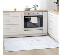 Tapis de cuisine imprimé marbre 45x120 - vinyle antidérapant