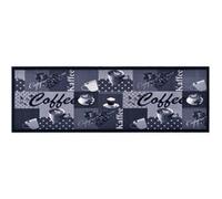 vidaXL Tapis de cuisine lavable Bleu café 60x180 cm 315968