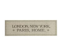 Tapis de cuisine lavable en velours Capital Home 45 x 150 cm | Base coulissante, lavable en machine, enroulable pour le rangement, l'utilisation dans la cuisine ou le couloir
