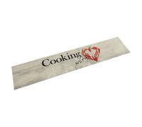 vidaXL Tapis de cuisine lavable imprimé de piment Cooking 60x300 cm