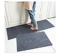 Tapis de cuisine long antidérapant - Grand paillasson fin - Tapis de sol antidérapant pour chambre à coucher ou chambre à coucher - Résistant à la saleté - Tapis de porte d'entrée