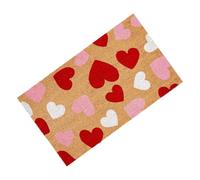 Tapis de cuisine pour la Saint-Valentin, paillasson antidérapant, motif cœur, tapis de bienvenue pour la Saint-Valentin, pour terrasse, cuisine, maison, vacances, fête de mariage, entrée