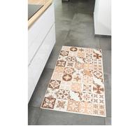Tapis de cuisine rectangulaire - NAZAR RUGS - Azulejos - Orange