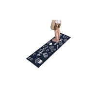 Tapis de cuisine résistant à l'huile et antidérapant avec impression de durabilité pour zone de cuisson