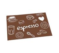 Tapis de cuisine résistant à l'huile et antidérapant avec impression de durabilité pour zone de cuisson