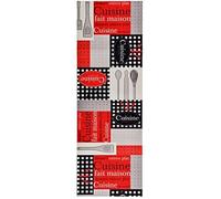 Tapis de cuisine - VIDAXL - 60x180 cm - Lavable - Multicolore - Rectangulaire