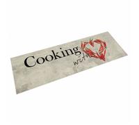 vidaXL Tapis de cuisine Imprimé de piment Lavable antidérapant 180 x 60 cm