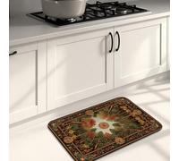 Tapis de cuisine vintage pour le sol, paysage d'automne, tapis décoratif, antidérapant pour éviers de cuisine, buanderie, 40,6 x 61 cm