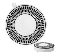 Tapis de cuisson à induction - Coussin chauffant rond antiadhésif en silicone, protectrice à induction | Solution polyvalente fiable à haute température, meilleure table de cuisson adaptée à l