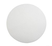 Tapis de cuisson à riz commercial en silicone brûlé pour résister à la chaleur, base ronde pour cuiseur vapeur même chauffant non pour surface de 18 à 40 cm (26 cm)