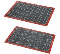 Silikomart Tapis microperforé ECLAIR & CHOUX 400x300 mm cuisson uniforme fabriqué en Italie