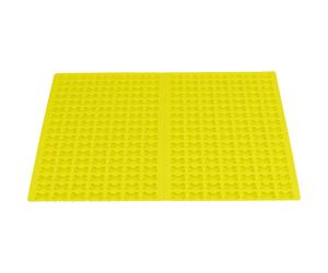 Tapis de cuisson avec os, en silicone Trixie Jaune TU