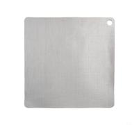 Tapis de cuisson électromagnétique en silicone résistant à la chaleur - Antidérapant - Anti-taches d'huile - Tissu résistant pour cuisinière à induction (carré)