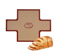 Tapis de cuisson en silicone antidérapant et anti-adhésif pour cocotte, pâtisserie, pâtisserie, gâteaux, pizzas