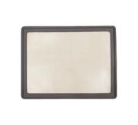 Tapis de cuisson en silicone avec cadre en métal 42 x 32 cm, support de four antiadhésif pour plaque de cuisson, résistant à la chaleur jusqu'à 230 °C, passe au lave-vaisselle, aide de cuisine