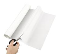 Tapis de Cuisson en Silicone NQEUEPN, Blanc, Rectangulaire, 30,48 cm x 3,05 m, Silicone, Réutilisable, Adaptable à Diverses Tailles et Occasions