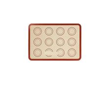 Tapis de cuisson en silicone pour macarons 1/2/4 tapis de cuisson en silicone épais, antiadhésifs et réutilisables, for four, biscuits, macarons, pâtisseries(1pc 1pc 30x21cm)