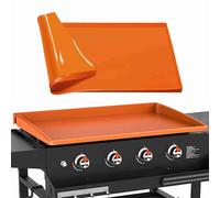 Tapis de cuisson en silicone pour plaque de cuisson de 55,9 cm - Tolérance à la chaleur - Orange