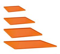 Tapis de cuisson en silicone spécialement conçu pour les boucliers de 43,2/56,1/71,1/91,4 cm contre les menaces environnementales (C)