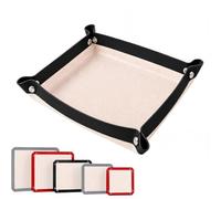 Tapis de cuisson étanche avec bords clipsables | Revêtement de plaque de cuisson en silicone antiadhésif for la cuisson au four, le rôtissage(Black,11.8"L x 8.3"W)