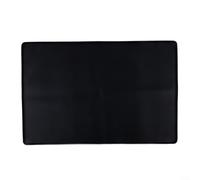 Tapis de cuisson extra large en silicone épais antidérapant 40 x 60 cm résistant à la chaleur pour protection du four et du comptoir (noir)
